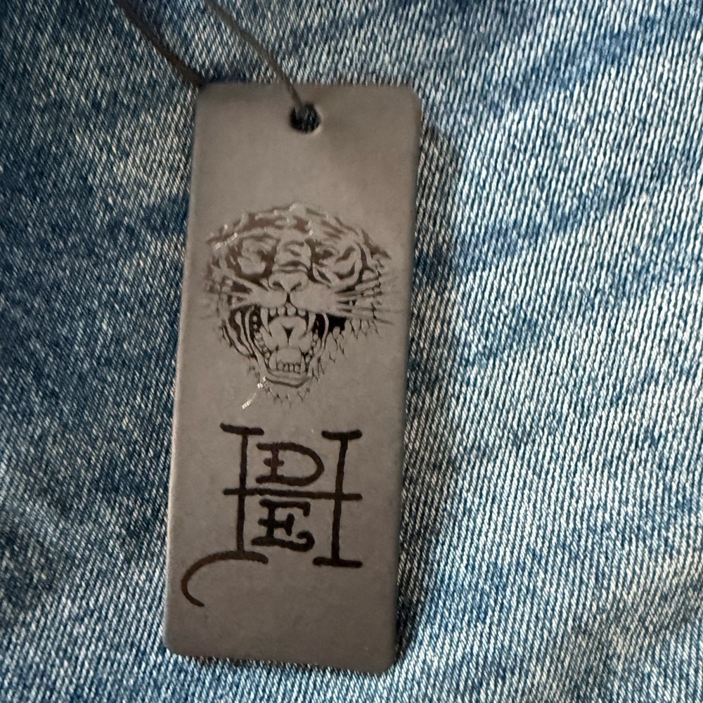 Ed Hardy Dark Blue Relaxed women’s Jeans - Picture 9 of 15